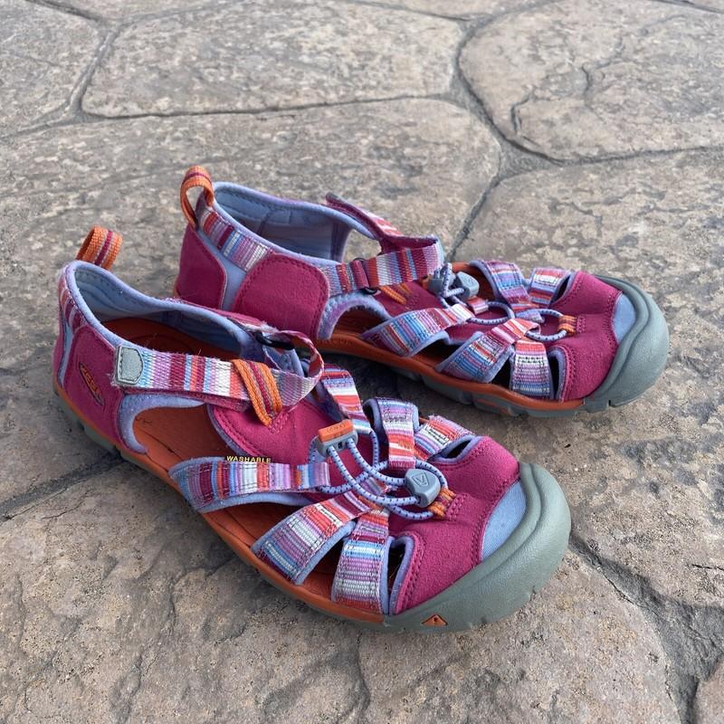 Keen Sandals Girls Unisex 5 Keen Whisper Raya Fusion Washable Beach Pool