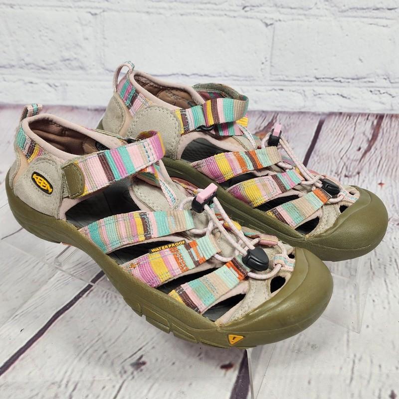Keen Strap Sandals Newport H2 Multicolor Youth Size 4