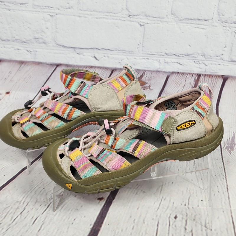 Keen Strap Sandals Newport H2 Multicolor Youth Size 4