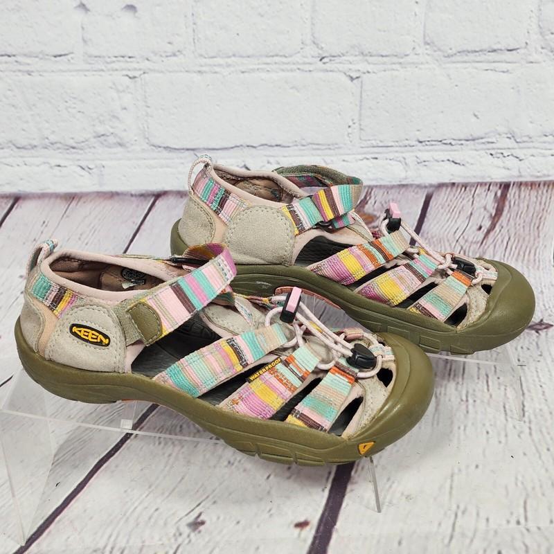 Keen Strap Sandals Newport H2 Multicolor Youth Size 4