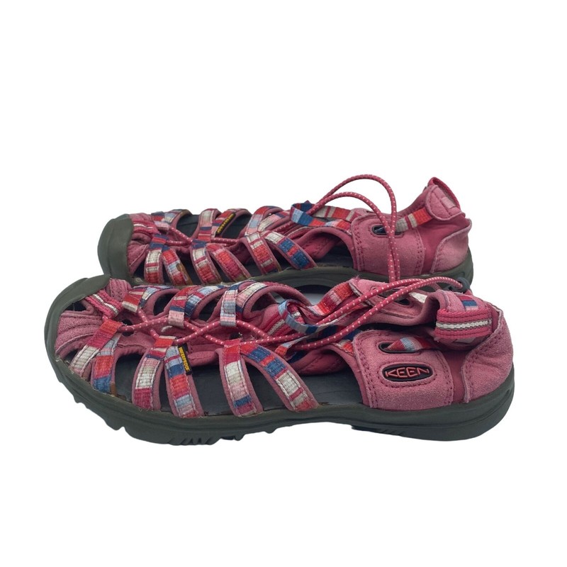 Keen Whisper Raya Sandals Waterproof Pink Outdoors Hiking Kids Girls Size 4