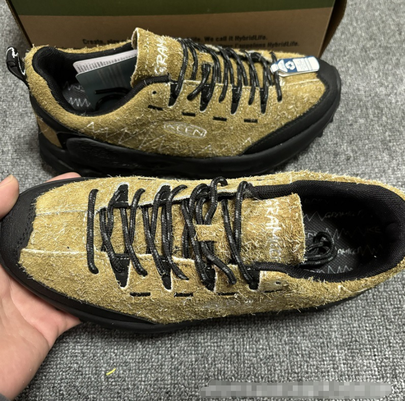 KEEN X GRAMICCI Suede Casual Outdoor Sneakers - Olive