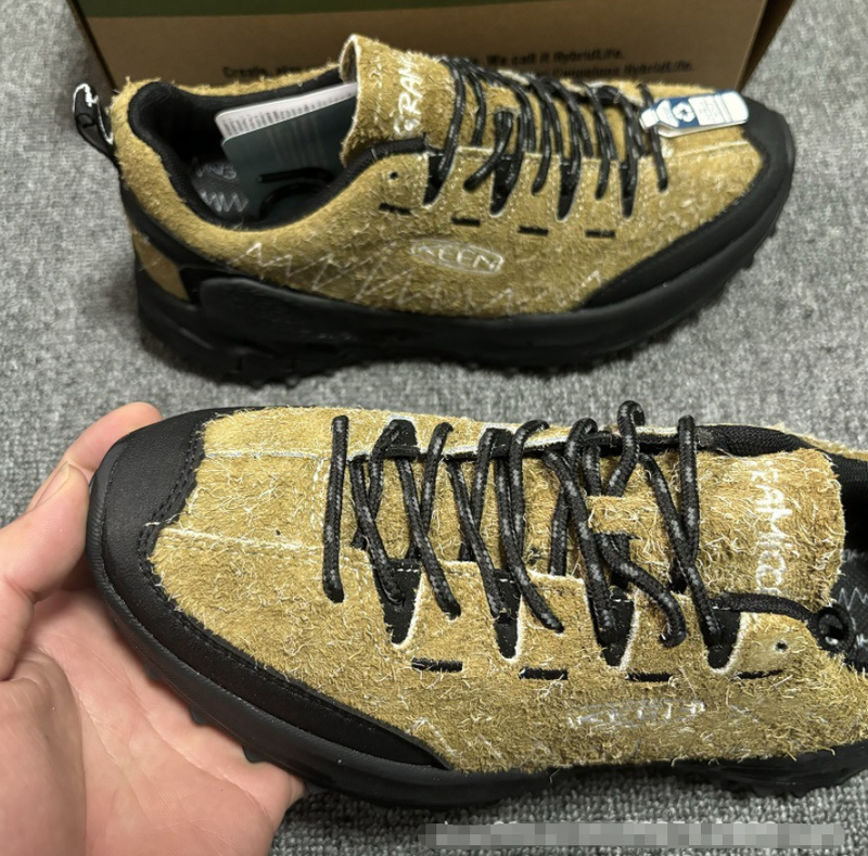 KEEN X GRAMICCI Suede Casual Outdoor Sneakers - Olive