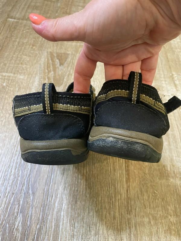 Keen Youth Boys Size 6 Sandals Waterproof Hiking Outdoor Shoe Olive Green Brown