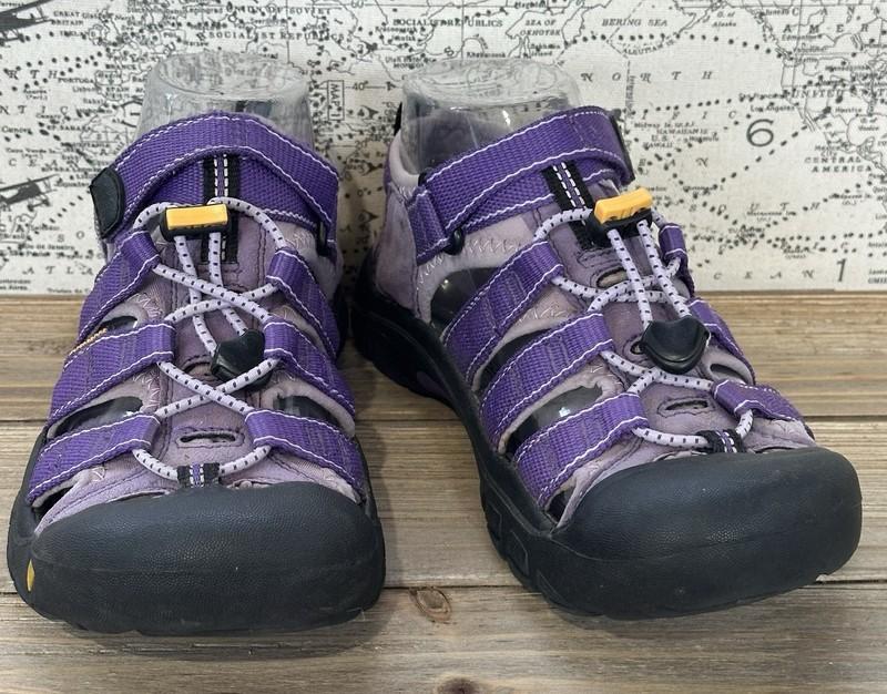 Keen Youth H2 Sandals Purple Waterproof Hiking Outdoor Size 4