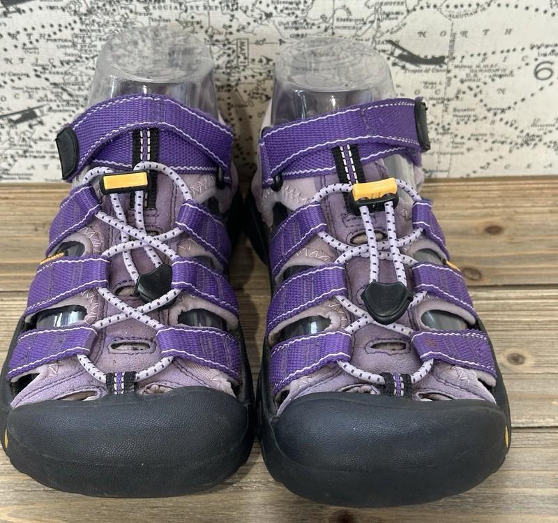 Keen Youth H2 Sandals Purple Waterproof Hiking Outdoor Size 4