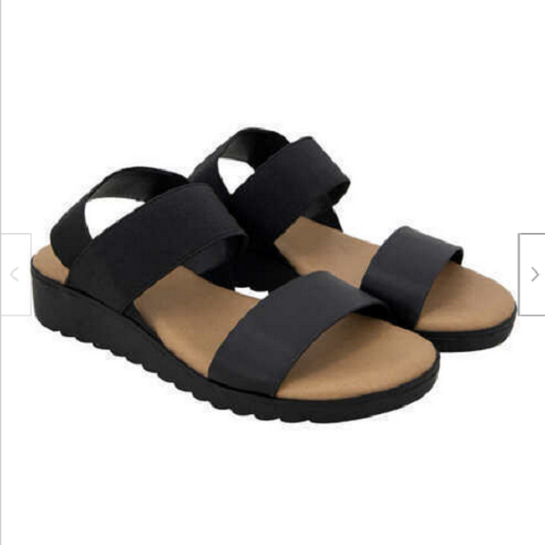 Kensie Everlee Womens Strap Sandal (Black Size 8.5 REG) NWOB