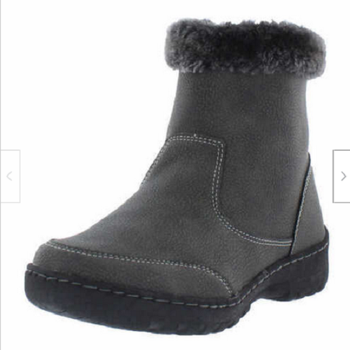 Khombu Addison Ladies All Weather Boot (Grey Size 8 REG) NWD