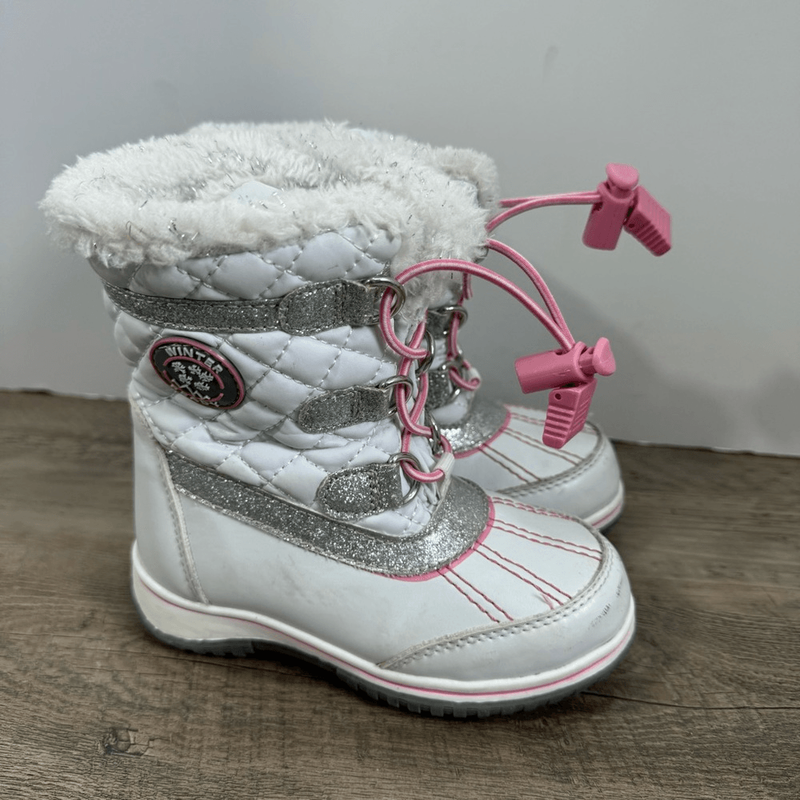 Khombu Baby Girls Boots Sz 7 Snow Winter #G749