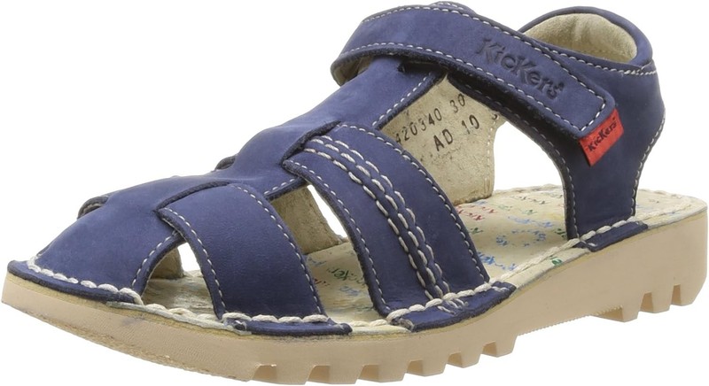 Kickers Boys Sandals Summer Shoes Fred Kids Shoes Blue Navy EUR 30