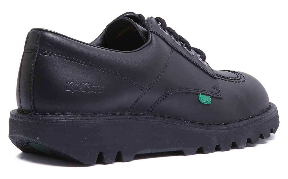 Kickers Kickers Kick Lo Padded Mens Lace Up Shoes In Black UK 7-13