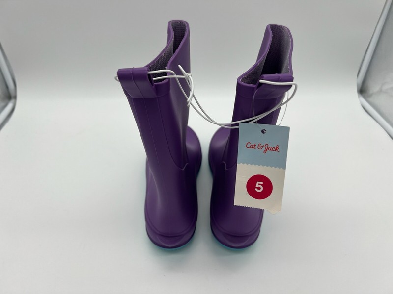 Kids Andy Slip-On Rain Boots - Cat And Jack Purple