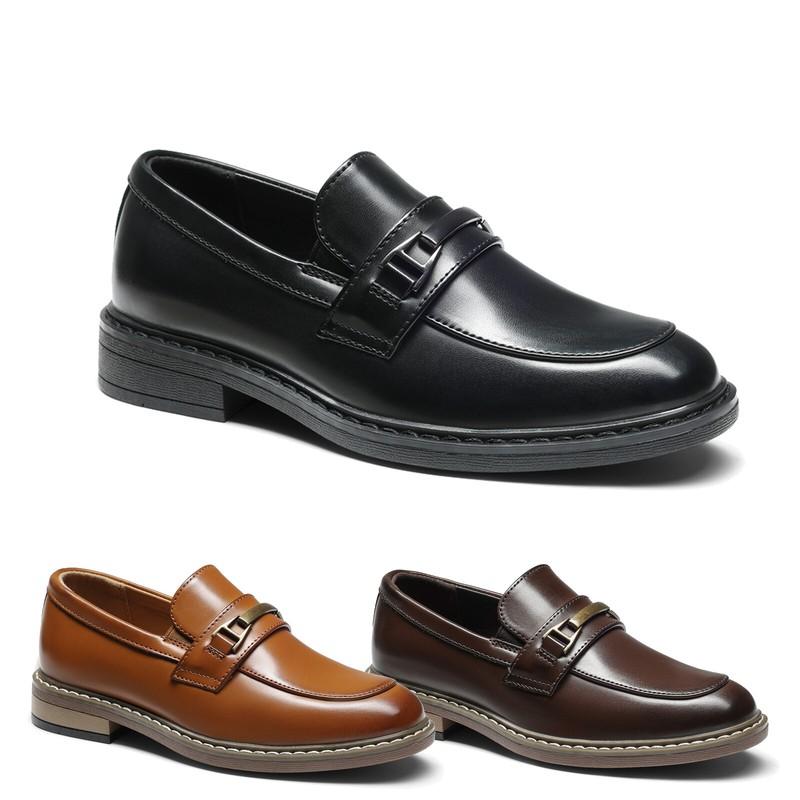 Kids Boys Youth Men's Classic Dress Slip-on Penny Loafer Oxford Shoes Wedding