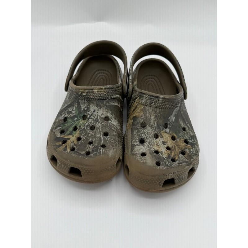 Kids Camo Crocs Clogs Size 1