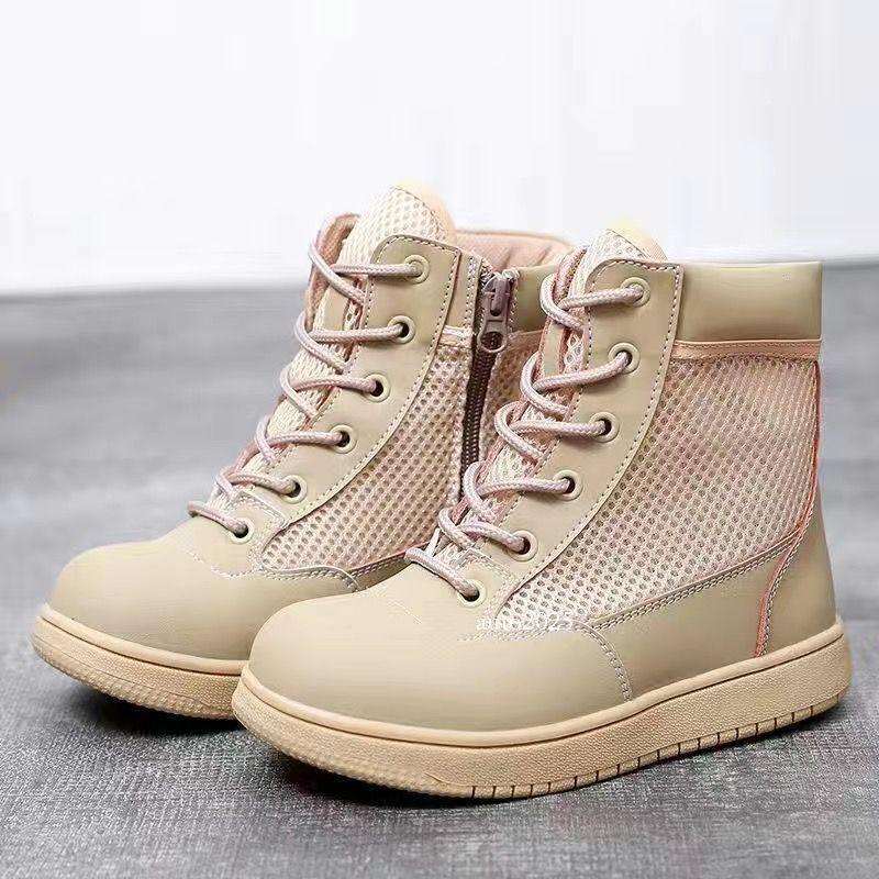 Kids Children Army SWAT Tactical Combat Boots Boys Girls Military Outdoor Shoes