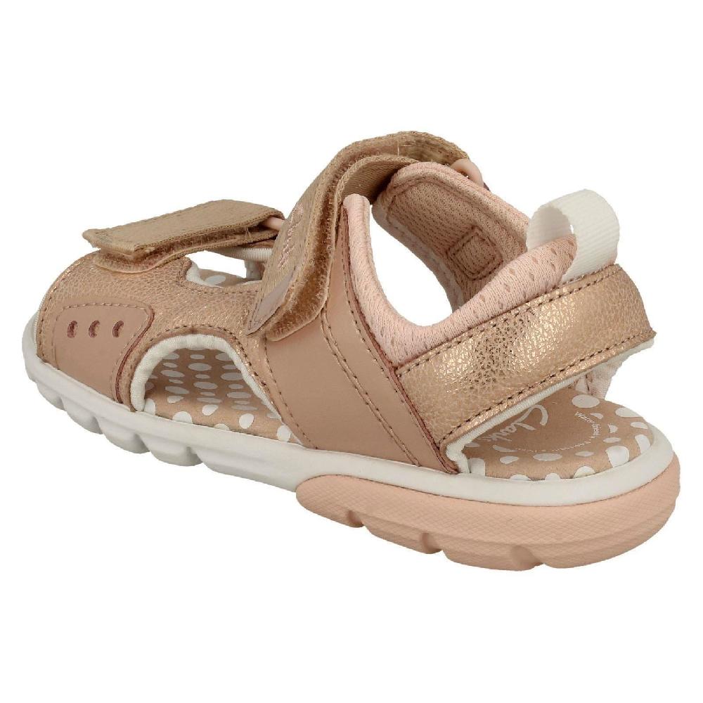 Kids Clarks Hook And Ring Sandals Rocco Tide K