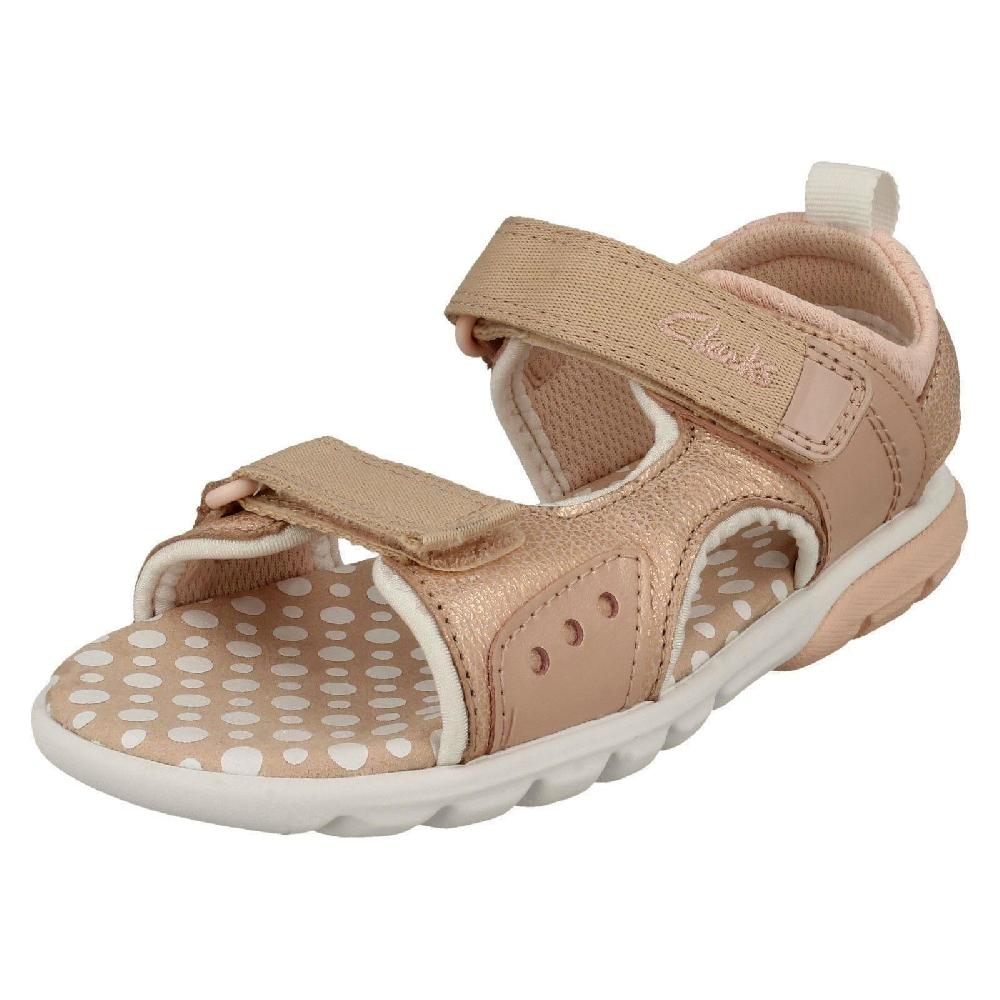 Kids Clarks Hook And Ring Sandals Rocco Tide K