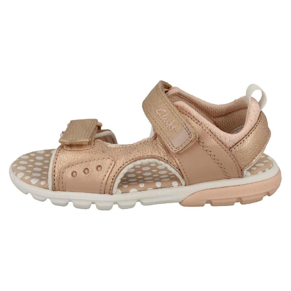 Kids Clarks Hook And Ring Sandals Rocco Tide K