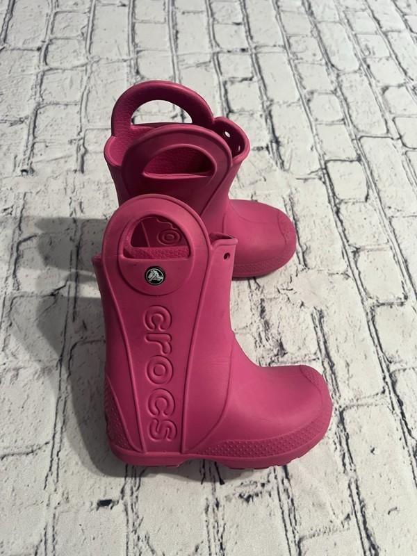 Kids' Crocs Handle It Rain Boot Size C6