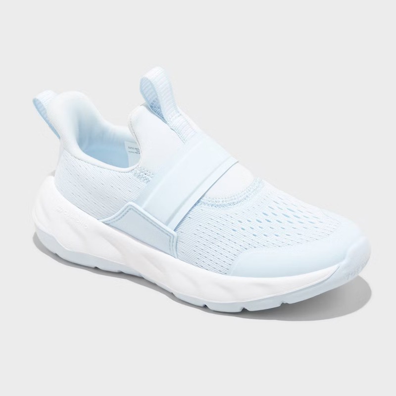 Kids' Dillon Slip-On Performance Sneakers - All In Motion Light Blue 6: