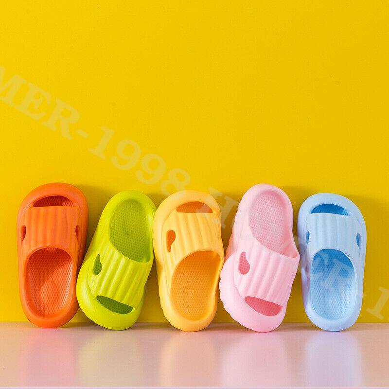 Kids Girls Boys Clogs Beach Mules Pool Garden Shoes Slip On Slippers Sandals US