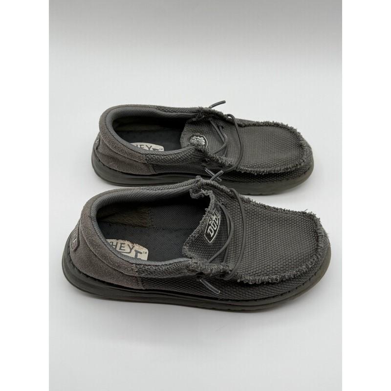 Kids Gray Hey Dudes Size 1