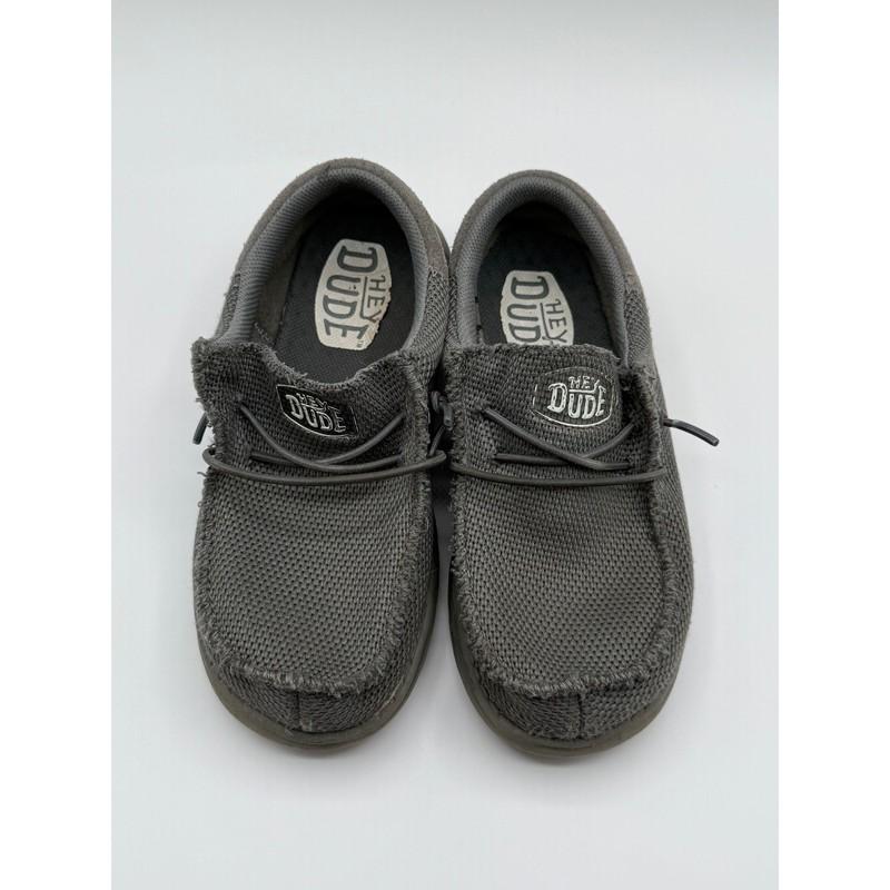 Kids Gray Hey Dudes Size 1