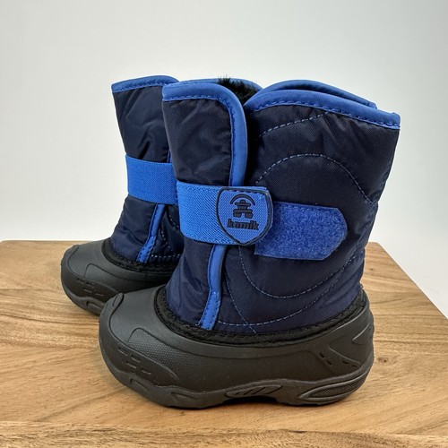 Kids Kamik Snowbug 5 Insulated Faux Fur Lined Waterproof Snow Boots Size 8 C
