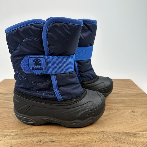 Kids Kamik Snowbug 5 Insulated Faux Fur Lined Waterproof Snow Boots Size 8 C