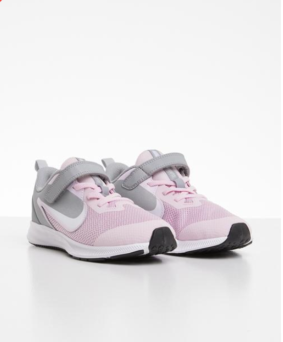 Kids Nike Downshifter 9 Pink Foam/White AR4138-601US Shoe size 100% original New