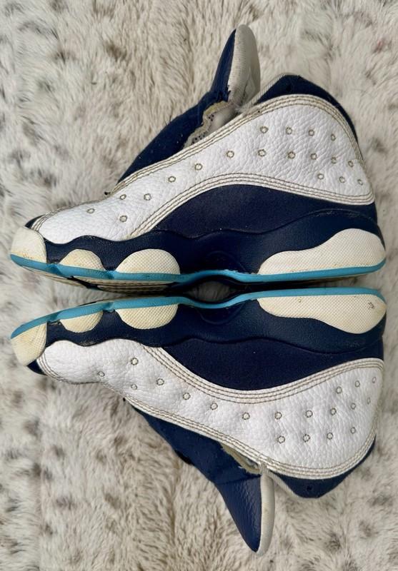 Kids Nike Jordan 13 Retro White Obsidian DJ3005-144 Size 13.5C