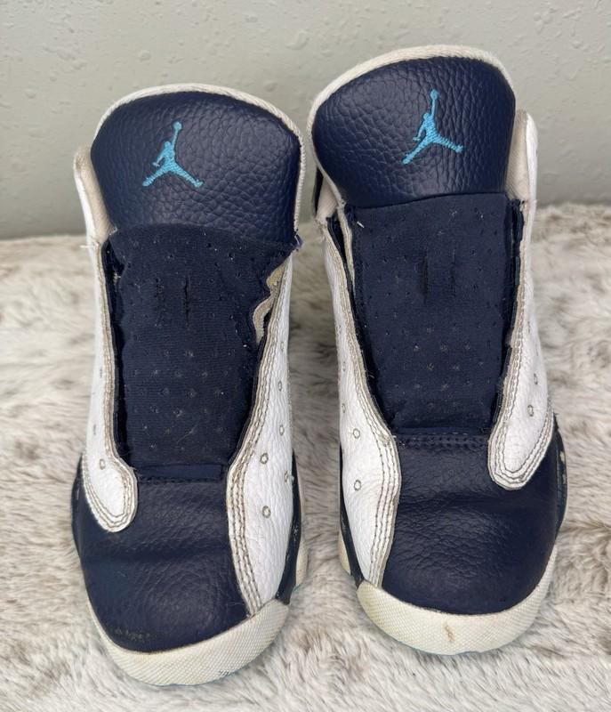 Kids Nike Jordan 13 Retro White Obsidian DJ3005-144 Size 13.5C