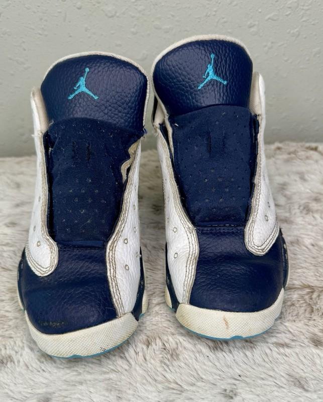 Kids Nike Jordan 13 Retro White Obsidian DJ3005-144 Size 13.5C