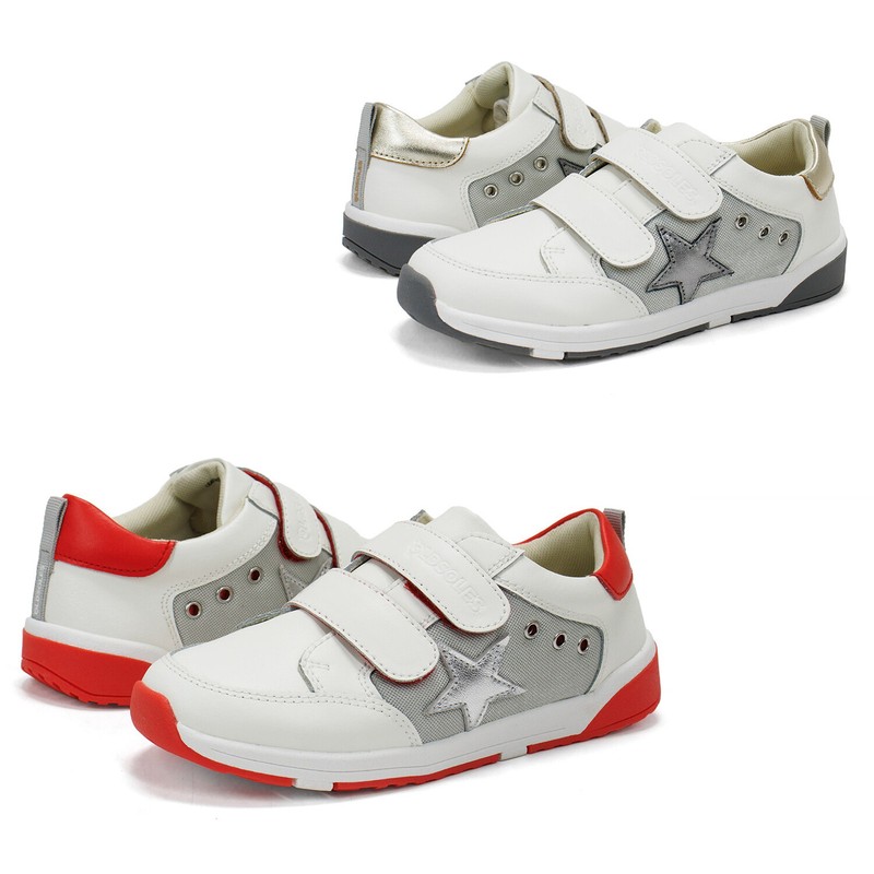 Kids Old Soles Star Squad Leather Casual Sneaker NEW