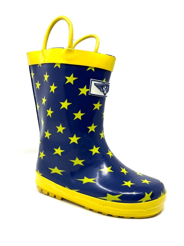 Kids Rubber Rain Boots Kids Snow Boots Warm Boys/ Girl Rain Boots Brand New