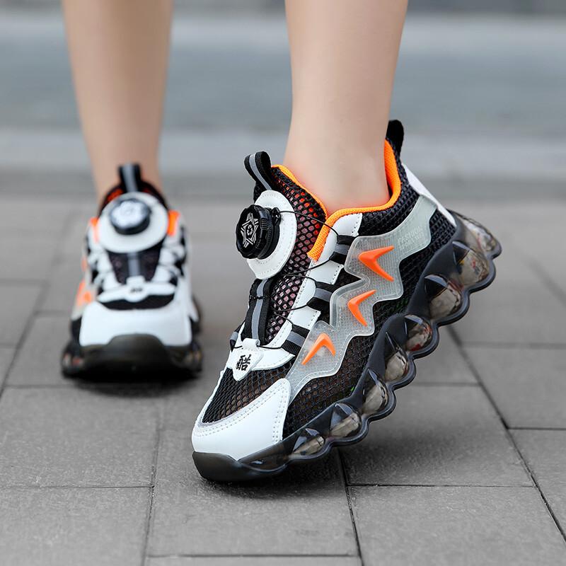 Kids Sneakers Boys Girls Running Shoes Lightweight Breathable Boys Tennis Size