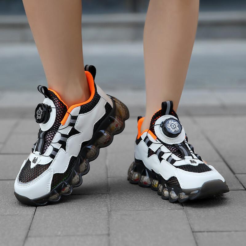 Kids Sneakers Boys Girls Running Shoes Lightweight Breathable Boys Tennis Size