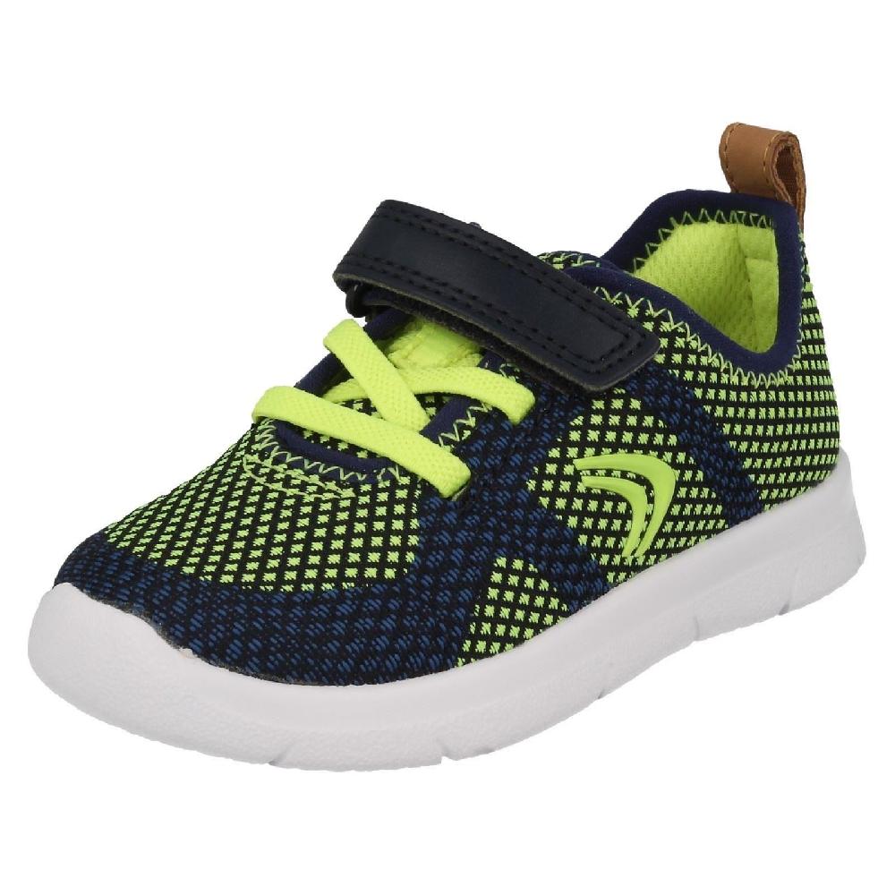 Kids Unisex Lightweight Sneakers Clarks Ath Flux
