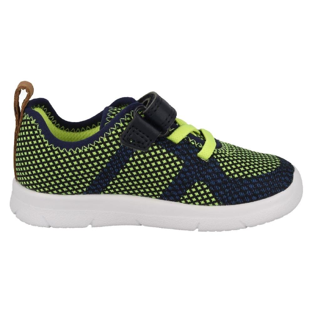 Kids Unisex Lightweight Sneakers Clarks Ath Flux