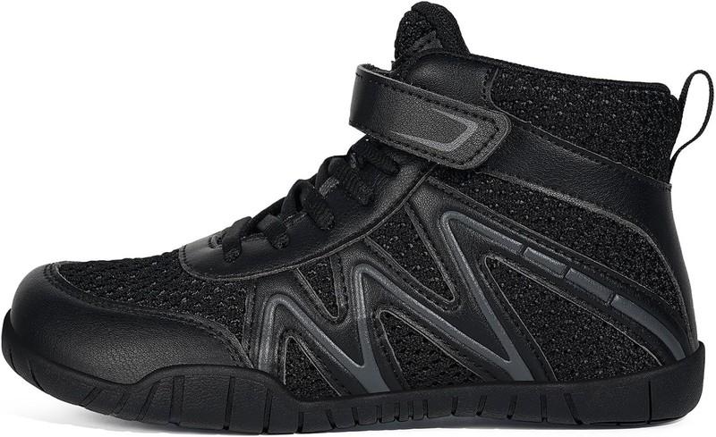 Kids Wrestling Shoes Boys Girls Youth Boxing 6.5 Big Kid Pure Black
