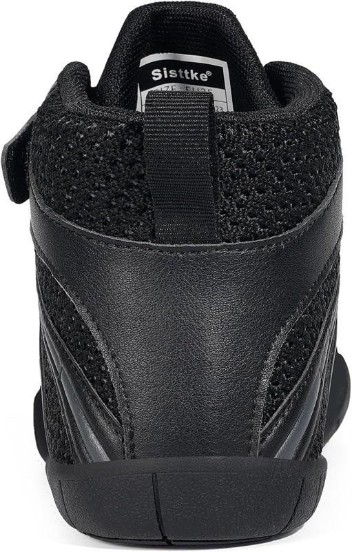 Kids Wrestling Shoes Boys Girls Youth Boxing 6.5 Big Kid Pure Black