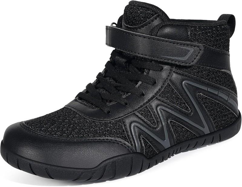Kids Wrestling Shoes Boys Girls Youth Boxing 6.5 Big Kid Pure Black