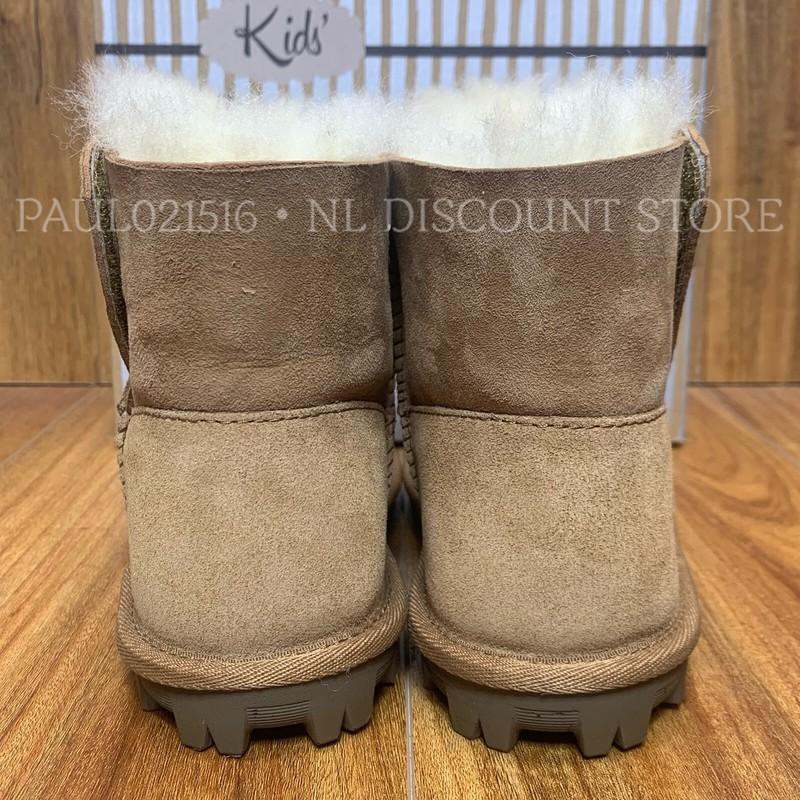 KIRKLAND SIGNATURE Kid's Girl's Shearling Sheepskin Boots ~ Chestnut ~ Sizes