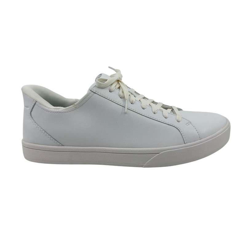 Kizik Irvine Plus Triple White Mens Athletic Sneaker
