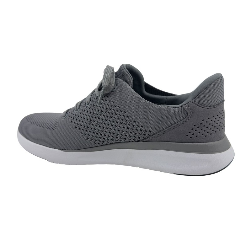 Kizik Lima Grey Mens Wide Athletic Sneaker