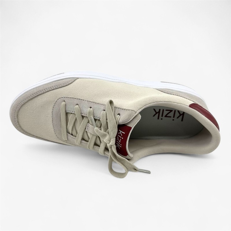 Kizik Prague Creme Brulee Mens Athletic Sneaker