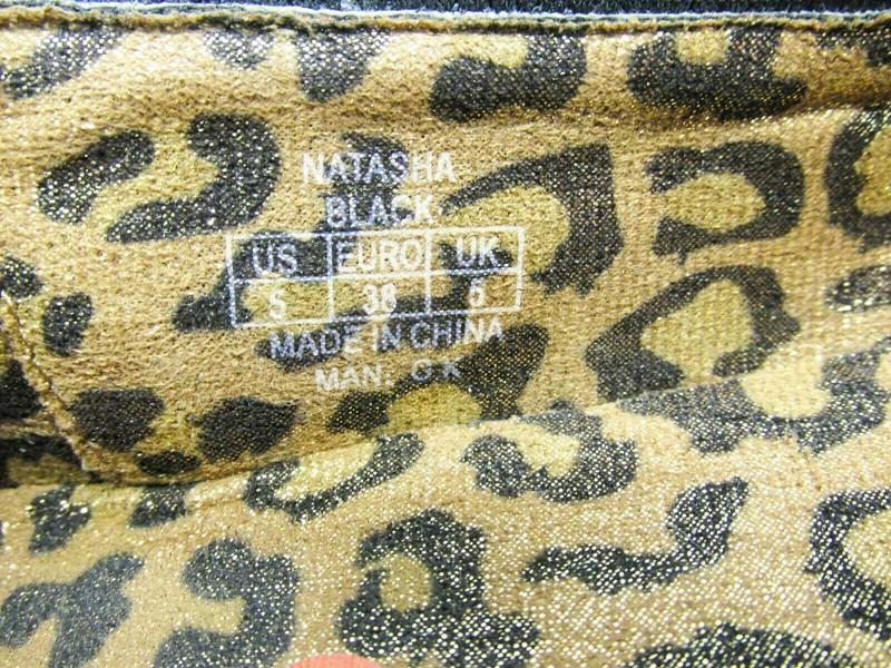 Kors Youth Girl Flat Shoe Michael Kors Natasha Size 6M Black Ballet Pre Owned Qp