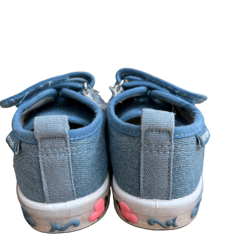 Kotofey Toddler Girls Summer Lights Cotton Sneakers Toddler Size 25/9US