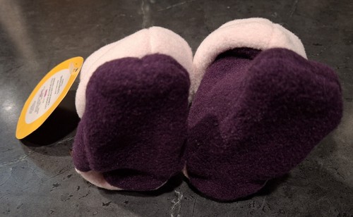 Kowalli Infant SnuggleBoots Iced Plumb Purple W/ Pink Size 0-6 Months Polyester