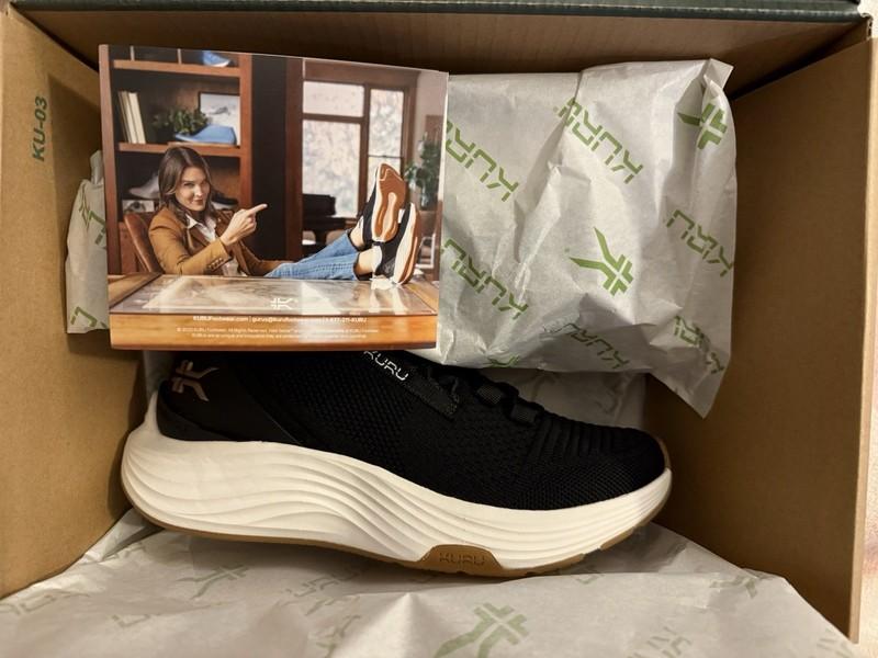Kuru Atom 2 - Jet Black/Desert Tan - Size 5 Women's
